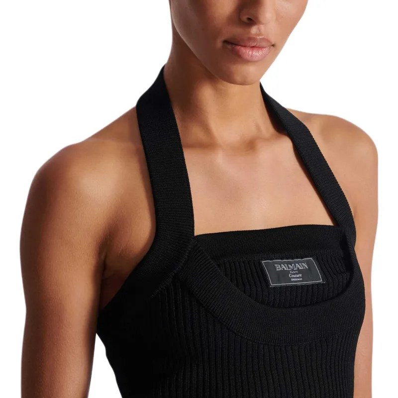 BALMAIN Halterneck Top-6