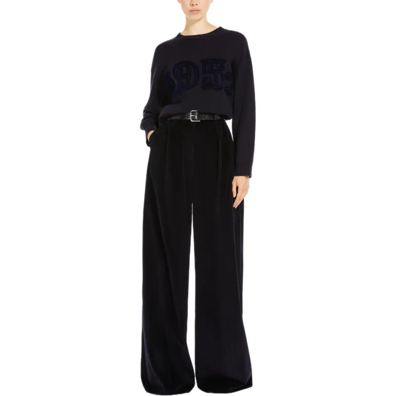 MaxMara Sweater Women's Dark Blue-2