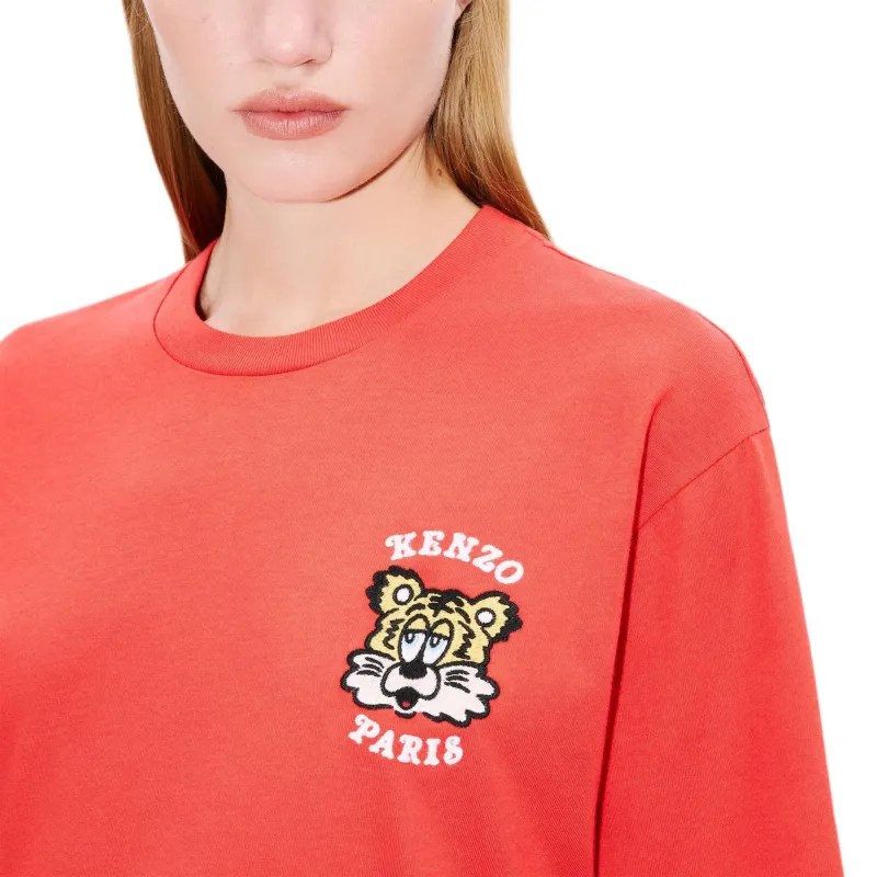 KENZO Verdy Market Genderless Embroidered T Shirt-6