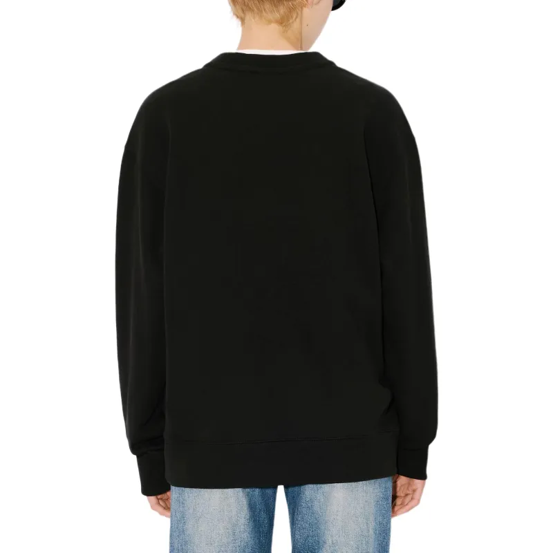 KENZO Logo Embroidered Crewneck Sweatshirt-7
