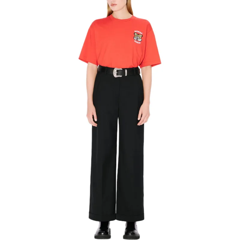 KENZO Verdy Market Genderless Embroidered T Shirt-2