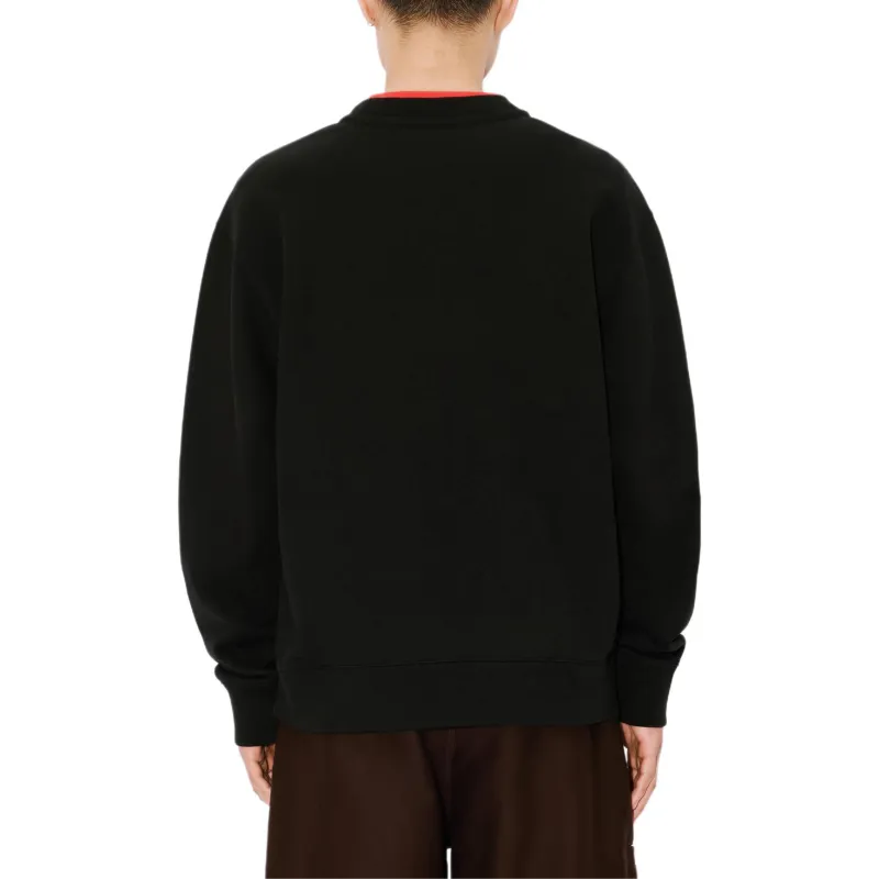 KENZO Logo Embroidered Crewneck Sweatshirt-6
