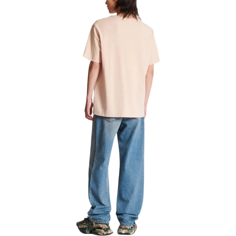 BALMAIN Vintage logo embroidered T shirt-3