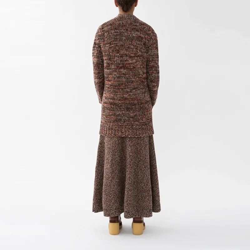 Chloe FW21 Cashmere Sweater Women's Red-2
