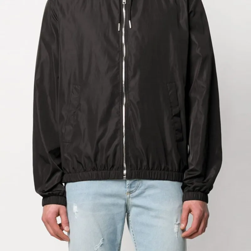 Givenchy Floral Back Logo Windbreaker-5