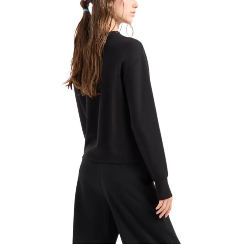 ARMANI EXCHANGEAE FW24 Sweatshirt Women's Black-4