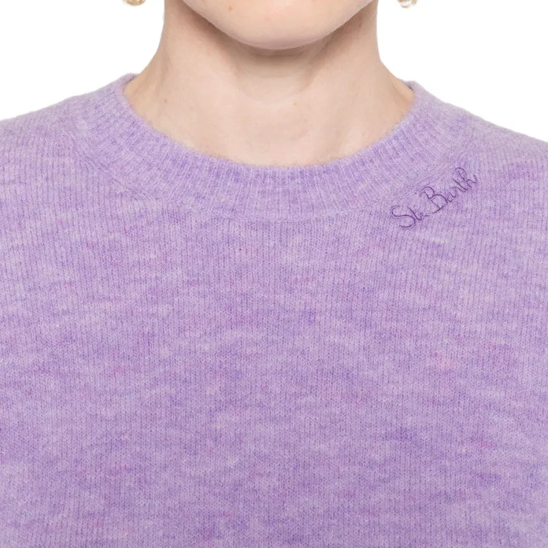 MC2 Saint Barth Sorbonne Logo Embroidered Jumper-4