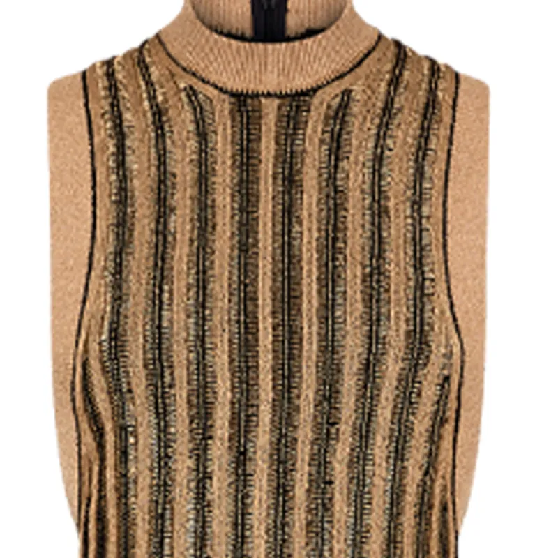 TOM FORD Slinky Ribbed Knit Mini Dress-3