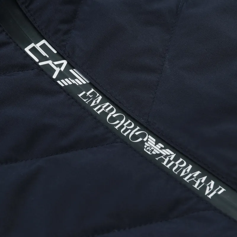 EMPORIO ARMANI EA7 FW24 Down Jacket Men's Dark Blue-5