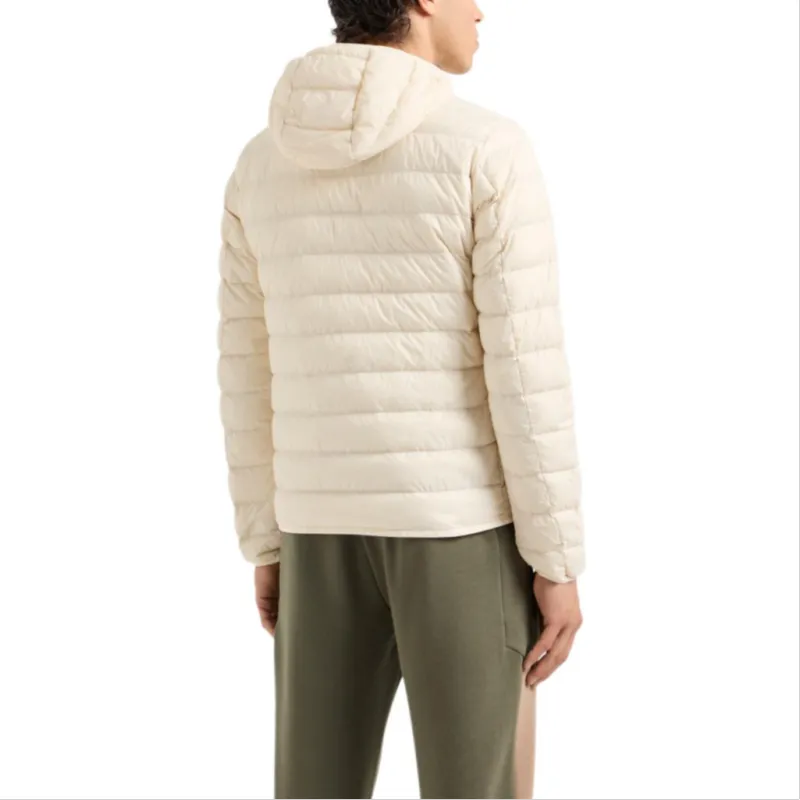 EMPORIO ARMANI EA7 FW24 Down Jacket Men's Beige Yellow-4
