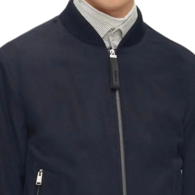 HUGO BOSS FW23 Jackets Coats Men's Marine Blue-3