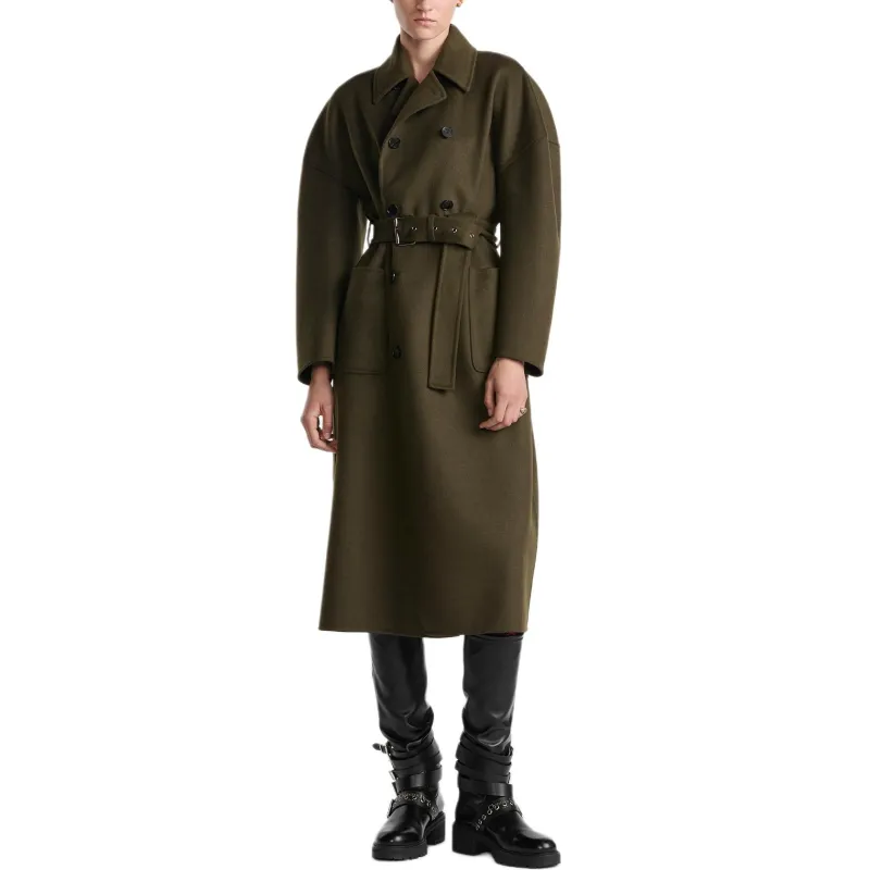 DIOR Coats Women's Khaki-2