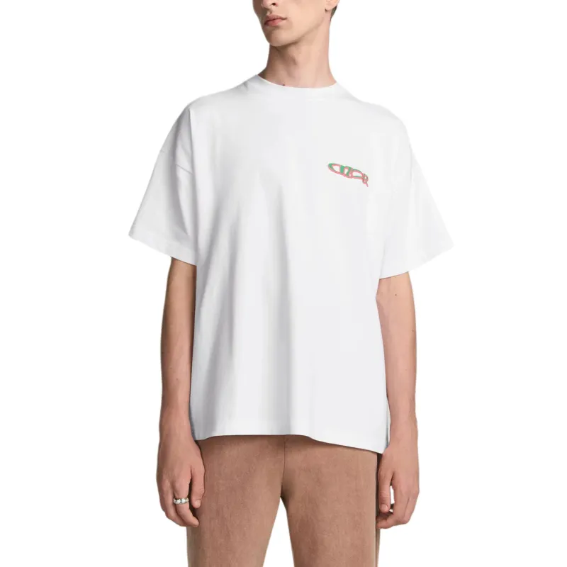 DIOR Lewis Hamilton Collaboration Series T Shirt Men's White-3