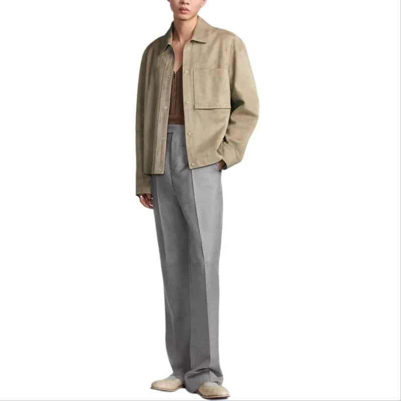 DIOR Leather Jacket Women's Beige-2