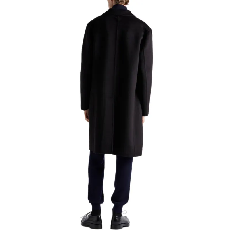PRADA Coats Men Black-2