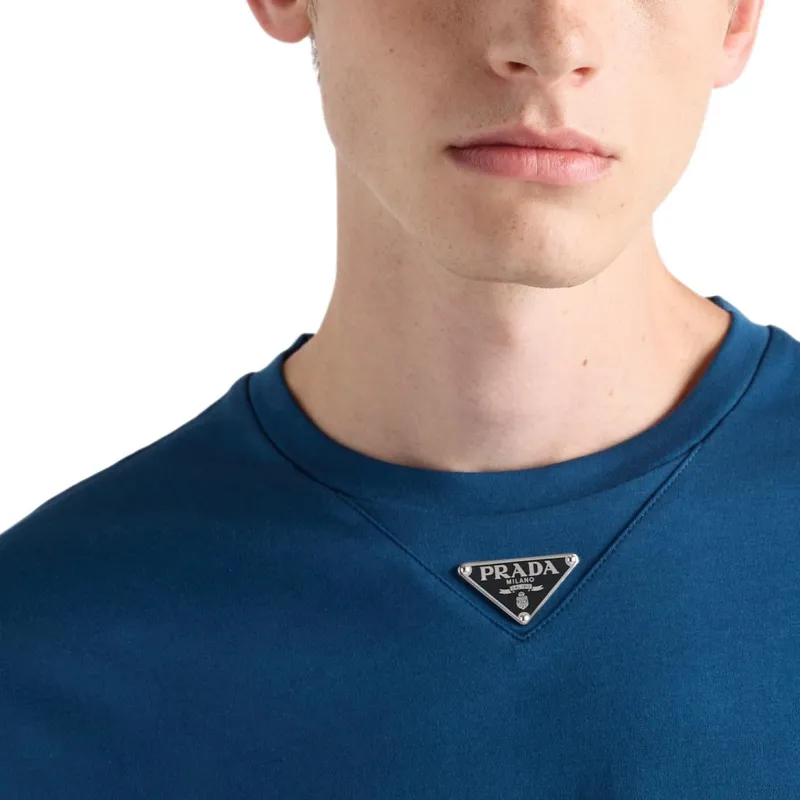 PRADA T Shirts Men Blue-4