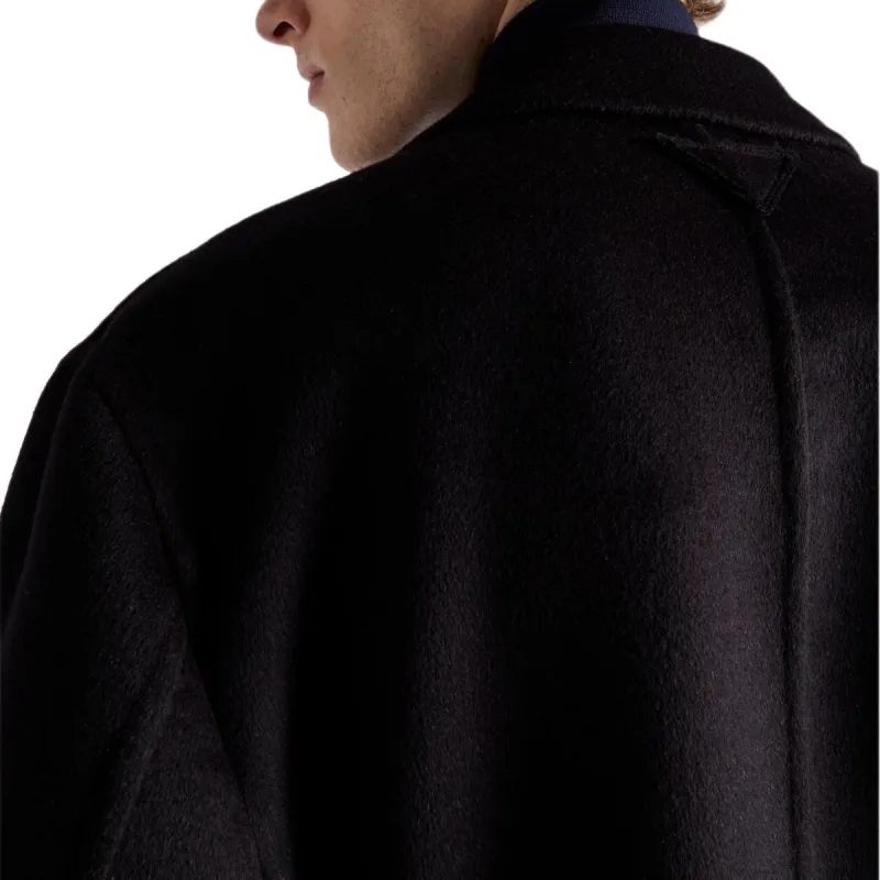 PRADA Coats Men Black-3