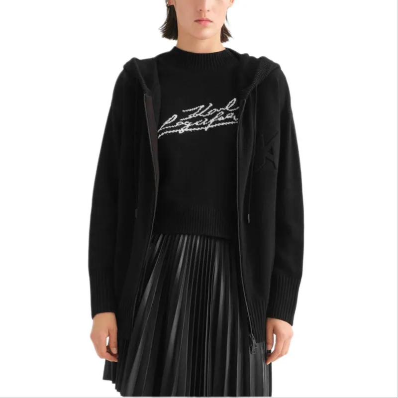 KARL LAGERFELD FW23 Knitwear Women's Black-1