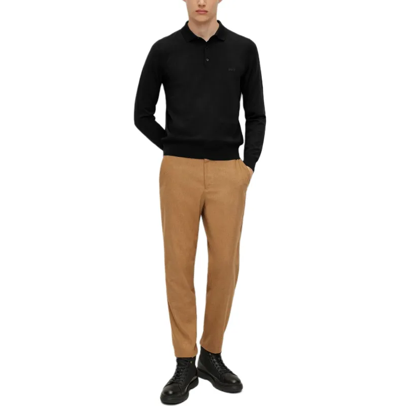 HUGO BOSS FW24 Sweater Men's Black-3