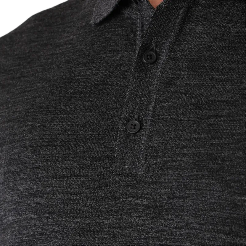 HUGO BOSS Long sleeved Virgin Wool Polo Shirt-4