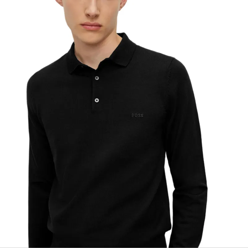 HUGO BOSS FW24 Sweater Men's Black-4