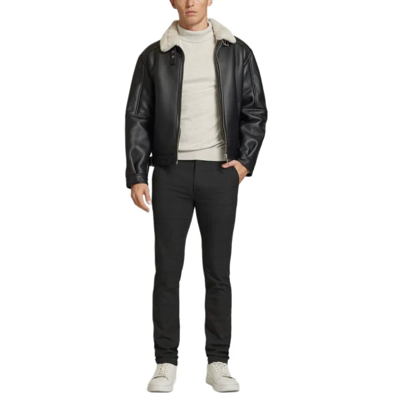HUGO BOSS Casual Pants Men's Black-3
