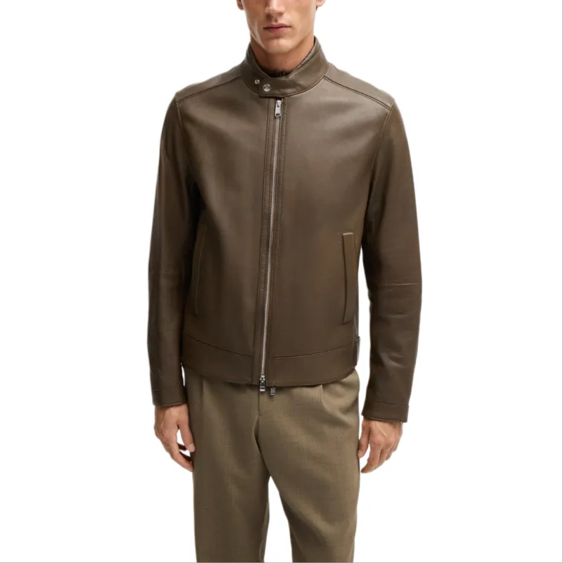 HUGO BOSS Leather Jacket-2