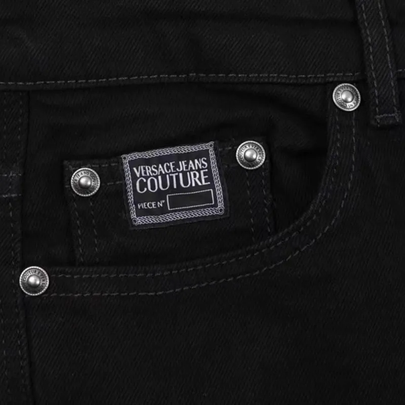 VERSACE JEANS COUTURE FW24 Jeans Men's Black-4