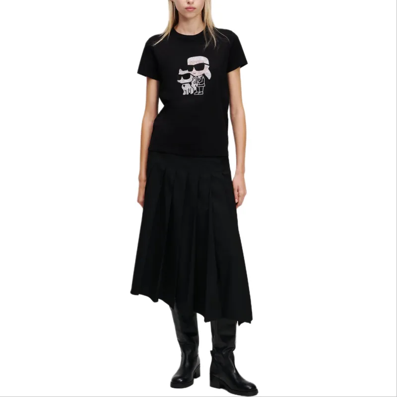 KARL LAGERFELD / Karl Lagerfeld Jeans Ikon Choupette T shirt-1