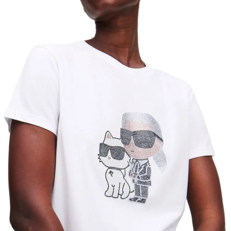 KARL LAGERFELD / Karl Lagerfeld Jeans Ikon Choupette T shirt-4