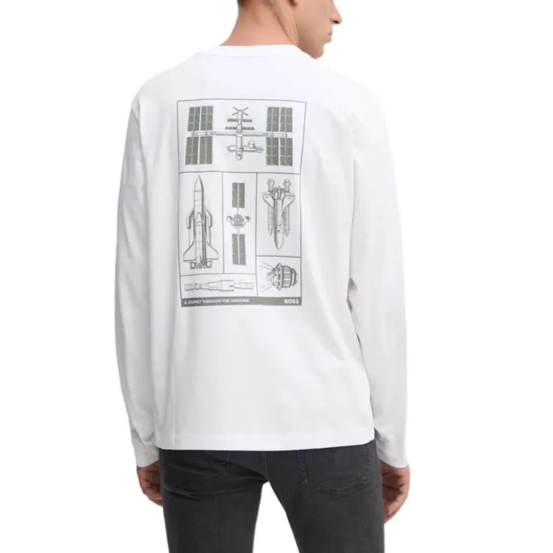 HUGO BOSS T Shirts Men White-1