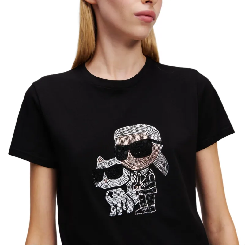KARL LAGERFELD / Karl Lagerfeld Jeans Ikon Choupette T shirt-4