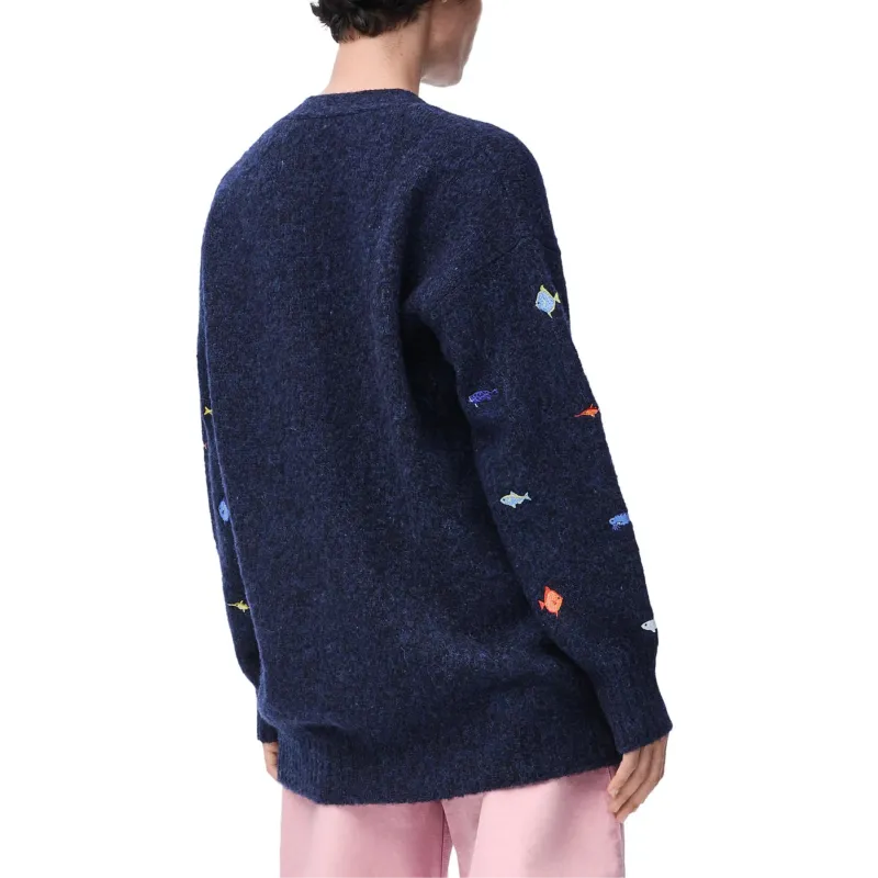 LOEWE x Suna Fujita SS25 Women's Pre Selection Collection Sweater Women's Black-3
