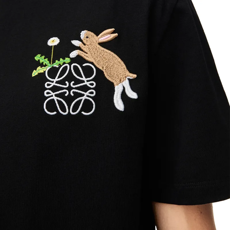 LOEWE X Suna Fujita Crewneck T-Shirt-4