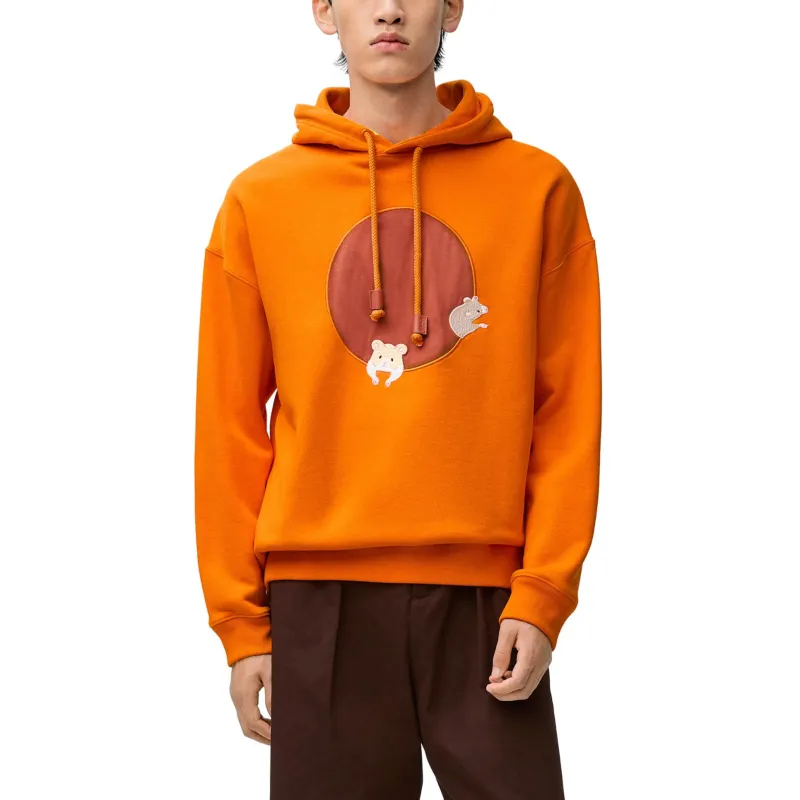 LOEWE x Suna Fujita SS25 Sweatshirt Men's Orange-1