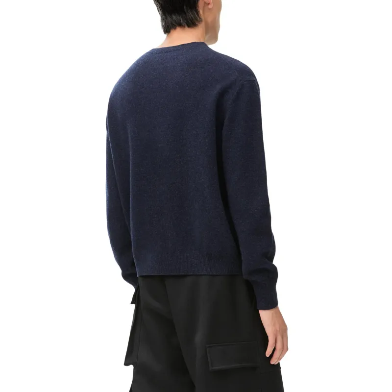 LOEWE x Suna Fujita SS25 Sweater Men's Dark Blue-2