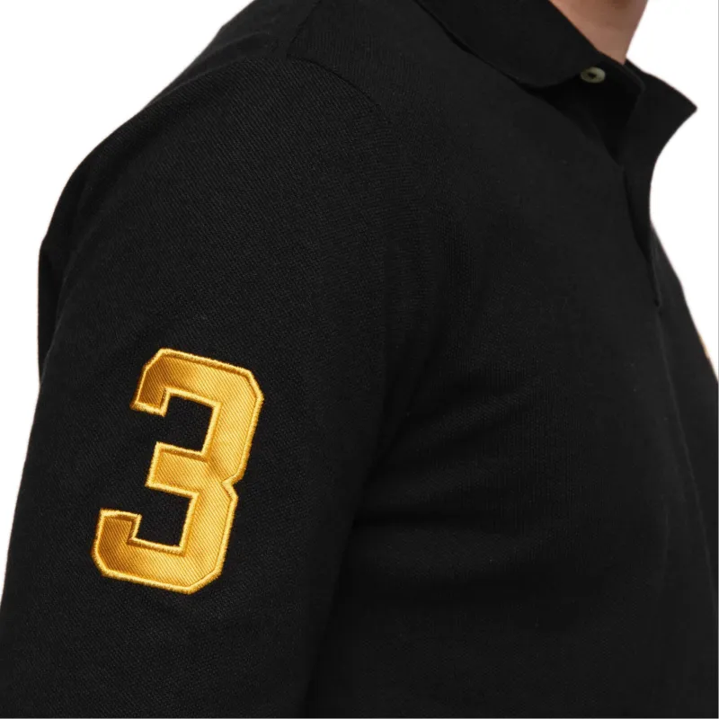 Polo Ralph Lauren SS23 Polo Shirt Men's Black-4
