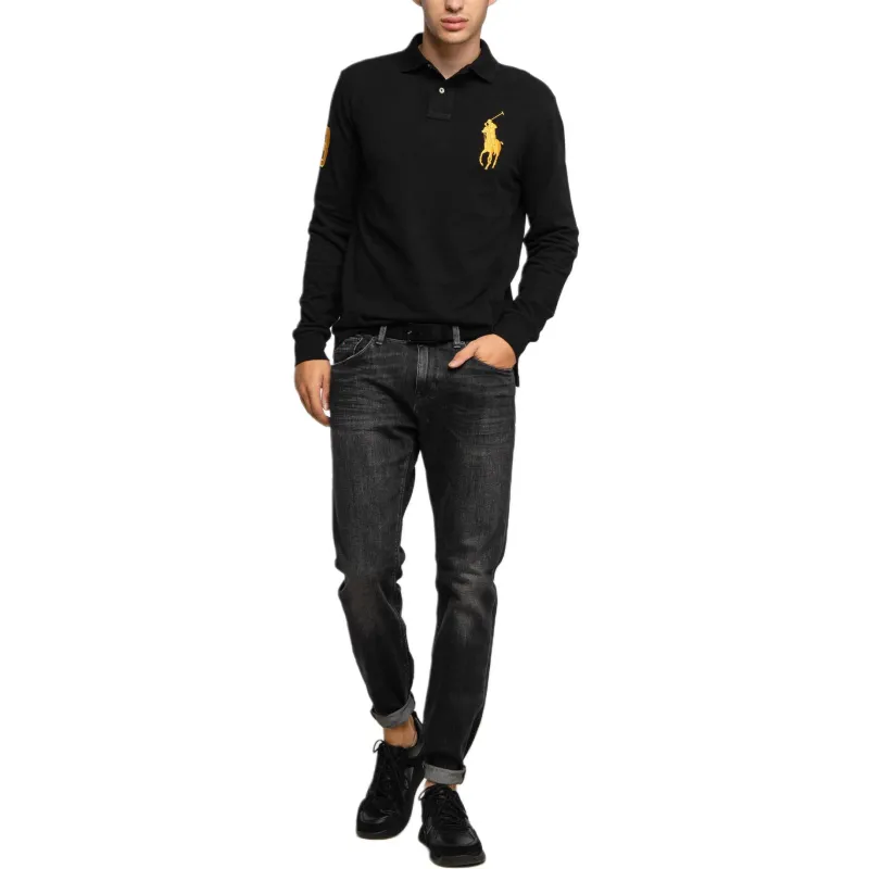 Polo Ralph Lauren SS23 Polo Shirt Men's Black-1
