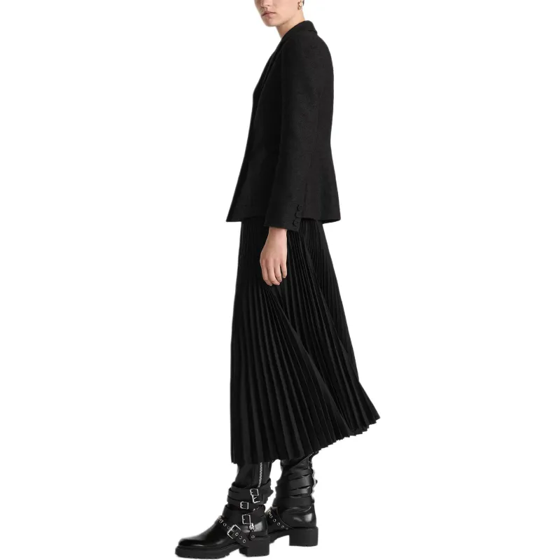 DIOR FW24 Casual Long Skirts Women's Black-4