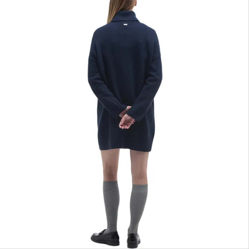 BARBOUR FW24 Long-Sleeved Dresses Women's Marine Blue-2