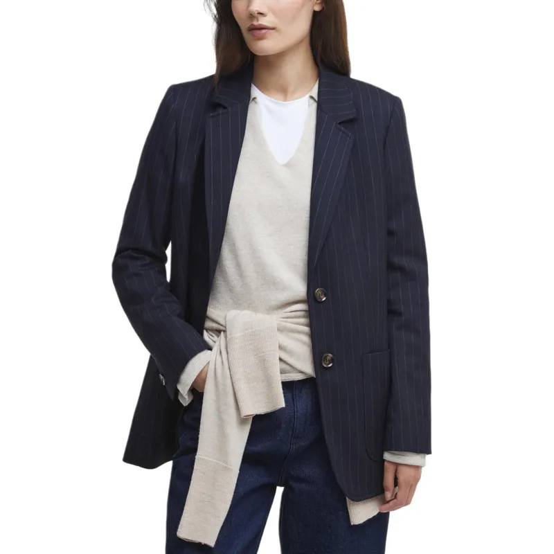 BARBOUR FW24 Business Suits Coats Women's Marine Blue-2