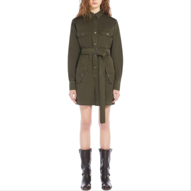 WEEKEND MaxMara Manager Jumpsuit Women's Khaki-1