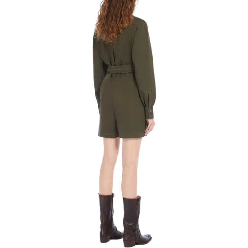 WEEKEND MaxMara Manager Jumpsuit Women's Khaki-3