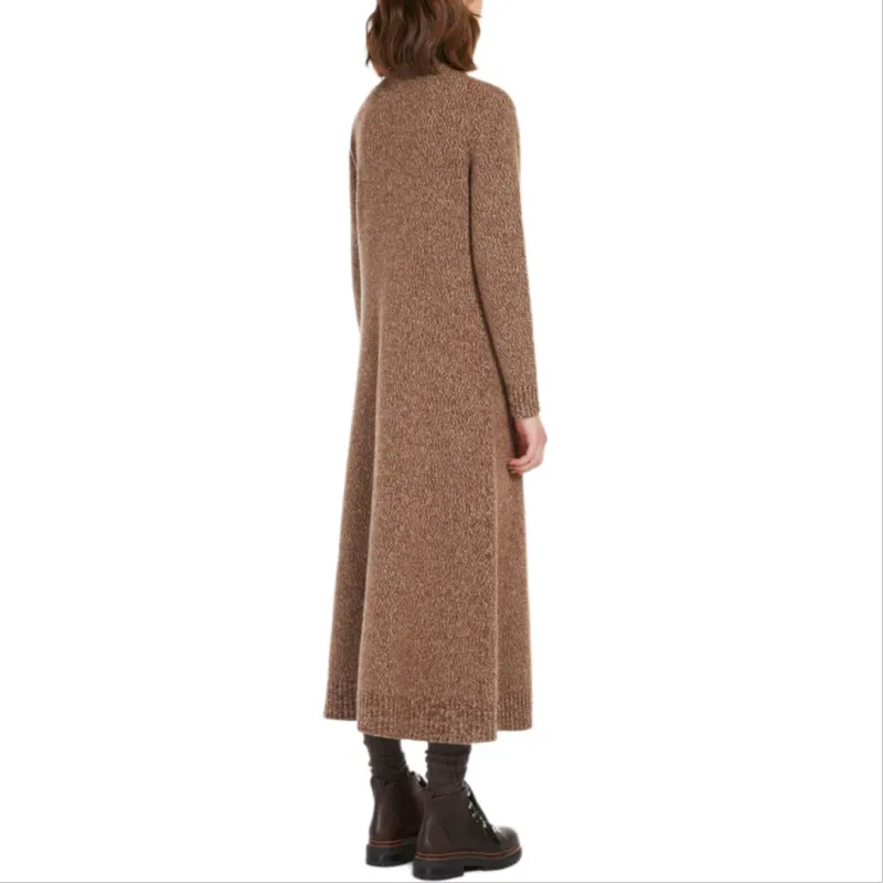 WEEKEND MaxMara Dionne Long-Sleeved Dresses Women's Light Brown-2