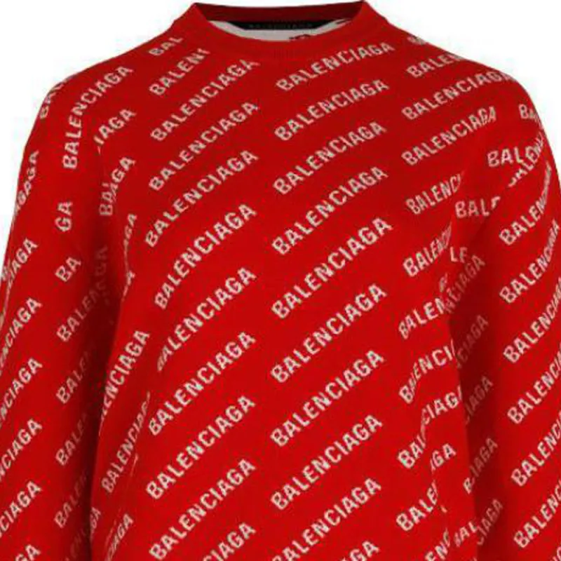 Balenciaga Sweaters Women's Red-2