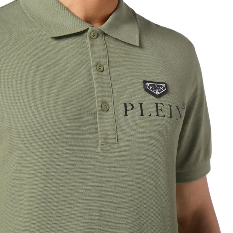 PHILIPP PLEIN Iconic Plein Short sleeve Polo Shirt-4