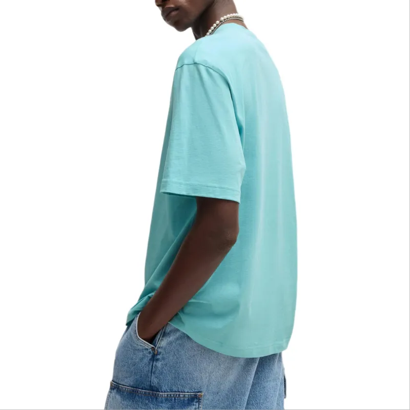 HUGO BOSS FW24 T Shirt Men's Light Blue-2