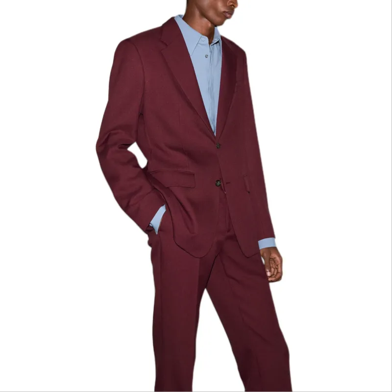 GUCCI SS25 Jackets & Coats Men's Burgundy-6
