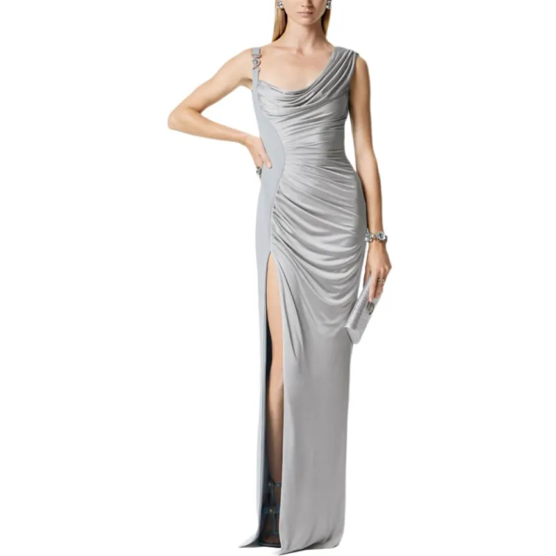 VERSACE Medusa '95 Draped Gown-1