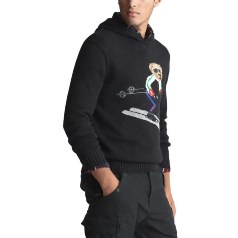 Polo Ralph Lauren FW23 Knitwear Men's Black-4